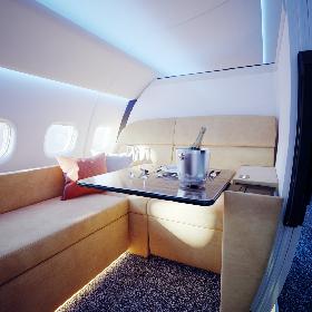 3D Aircraft Interior VIP